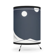 Load image into Gallery viewer, Tripod Lamp with High-Res Printed Shade, US\CA plug