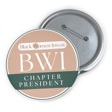 Load image into Gallery viewer, Chapter President ,Badge for Professional Networking, Gift for Leaders, Customizable Business Pins, Accessory for Events