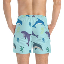 Load image into Gallery viewer, Dolphin Swim Trunks