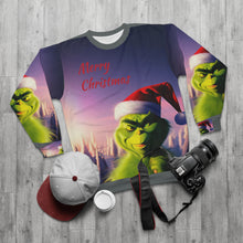 Load image into Gallery viewer, Grinch Merry Christmas longsleeve