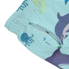 Load image into Gallery viewer, Dolphin Swim Trunks