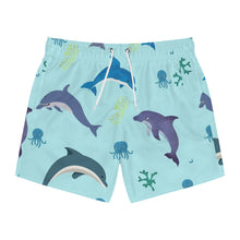 Load image into Gallery viewer, Dolphin Swim Trunks