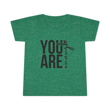 Load image into Gallery viewer, You Are Enough Toddler T-Shirt, Inspirational Kids Tee, Motivational Gift for Toddlers, Cute Toddler Apparel, Everyday Wear, Birthday Gift
