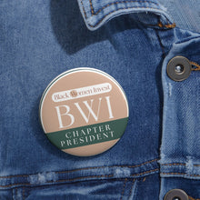Load image into Gallery viewer, Chapter President ,Badge for Professional Networking, Gift for Leaders, Customizable Business Pins, Accessory for Events
