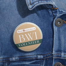 Load image into Gallery viewer, Volunteer, Badge for Professional Networking, Gift for Leaders, Customizable Business Pins, Accessory for Events
