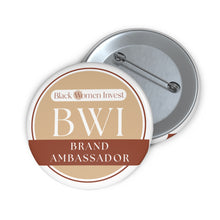 Load image into Gallery viewer, Brand Ambassador , Badge for Professional Networking, Gift for Leaders, Customizable Business Pins, Accessory for Events
