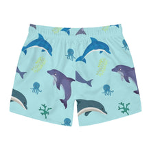 Load image into Gallery viewer, Dolphin Swim Trunks
