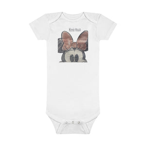 Baby Short Sleeve Minnie Mouse  Onesie®